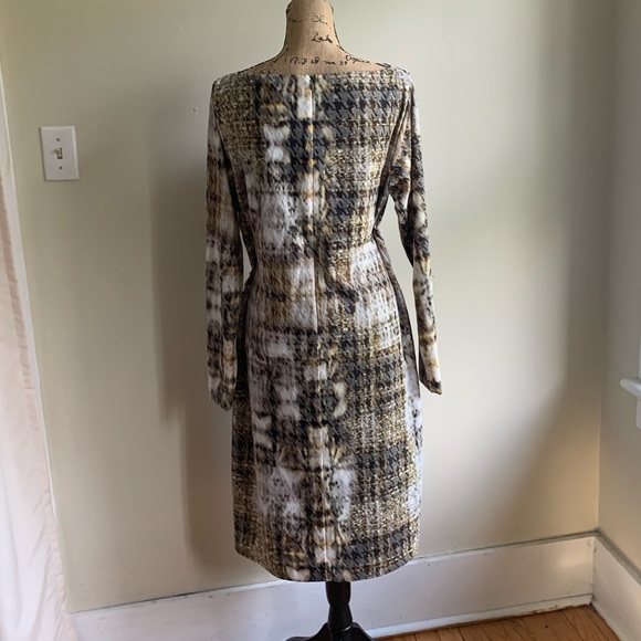 Worth dress side knot long sleeve size 16 - Picture 3 of 9